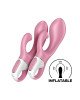 Вібратор-кролик Satisfyer Air Pump Bunny 2, надувається Вібратор-кролик Satisfyer Air Pump Bunny 2, надувається