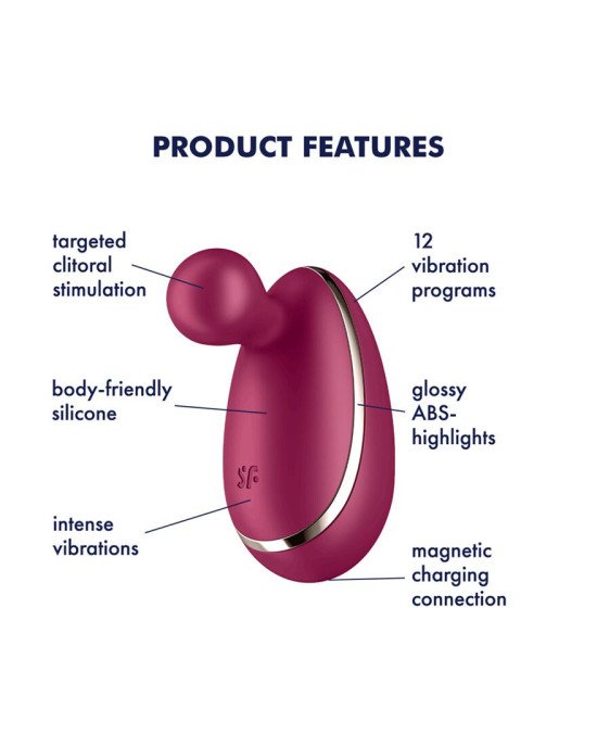 Вібратор Satisfyer Spot On 1 Berry Вібратор Satisfyer Spot On 1 Berry