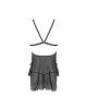 Сорочка Passion DELIENA CHEMISE XXL/XXXL black, стрінги із заниженою талією Сорочка Passion DELIENA CHEMISE XXL/XXXL black, стрінги із заниженою талією