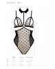 Боді з відкритими грудьми Passion DOMINICA BODY XXL/XXXL black, комір-чокер, корсет Боді з відкритими грудьми Passion DOMINICA BODY XXL/XXXL black, комір-чокер, корсет