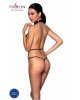 Боді-халтер з екошкіри Passion JANNIES BODY L/XL black Боді-халтер з екошкіри Passion JANNIES BODY L/XL black