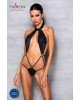 Боді-халтер з екошкіри Passion JANNIES BODY L/XL black Боді-халтер з екошкіри Passion JANNIES BODY L/XL black
