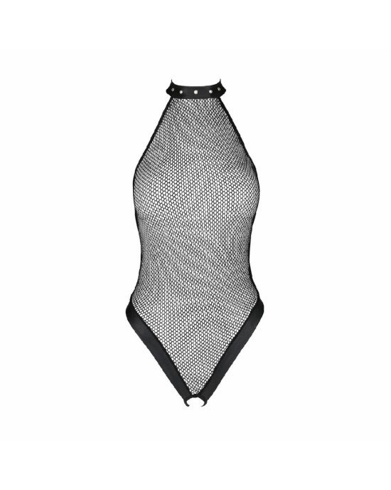 Боді-халтер з відкритим доступом Passion MOONLIGHT BODY L/XL black Боді-халтер з відкритим доступом Passion MOONLIGHT BODY L/XL black