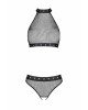 Білизна з відкритим доступом Passion MOONLIGHT SET XXL/XXXL black, топ, стрінги Білизна з відкритим доступом Passion MOONLIGHT SET XXL/XXXL black, топ, стрінги