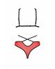 Комплект білизни Passion PEONIA SET S/M red, бра, трусики Комплект білизни Passion PEONIA SET S/M red, бра, трусики