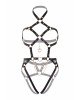 Leg Avenue Heart ring harness teddy Black L Leg Avenue Heart ring harness teddy Black L