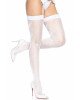 Leg Avenue butterfly backseam thigh highs White O/S Leg Avenue butterfly backseam thigh highs White O/S