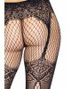 Leg Avenue Fishnet tights with backseam Black O/S Leg Avenue Fishnet tights with backseam Black O/S