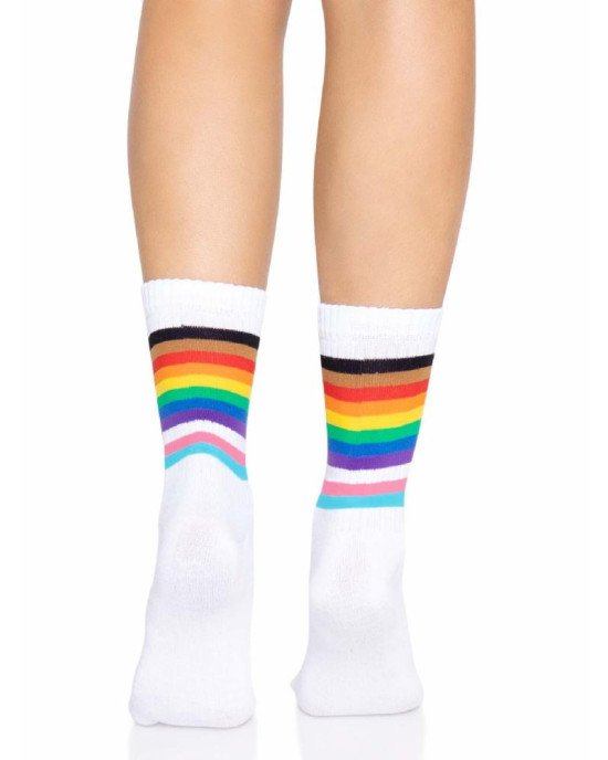 Leg Avenue Pride crew socks Rainbow Leg Avenue Pride crew socks Rainbow