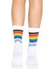 Leg Avenue Pride crew socks Rainbow Leg Avenue Pride crew socks Rainbow