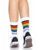 Leg Avenue Pride crew socks Rainbow Leg Avenue Pride crew socks Rainbow
