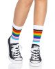 Leg Avenue Pride crew socks Rainbow Leg Avenue Pride crew socks Rainbow