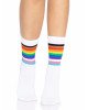 Leg Avenue Pride crew socks Rainbow Leg Avenue Pride crew socks Rainbow