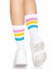 Leg Avenue Pride crew socks Pansexual