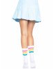 Leg Avenue Pride crew socks Pansexual