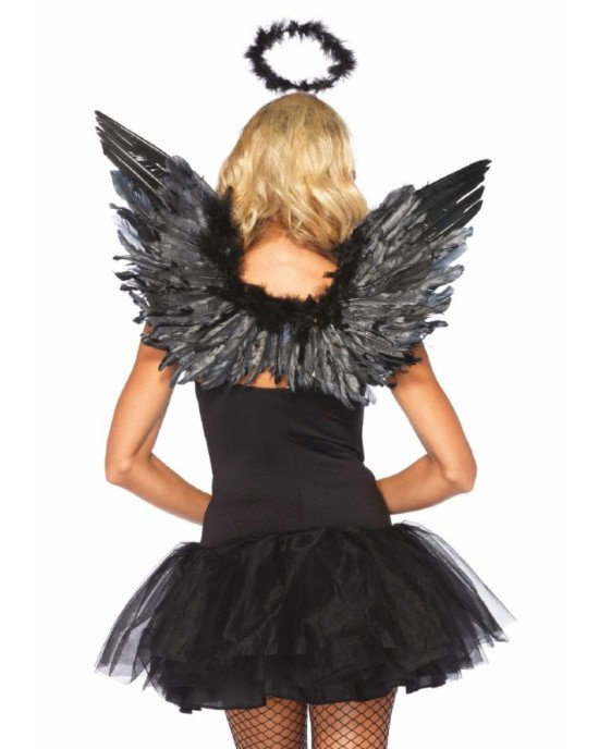 Leg Avenue Angel Accessory Kit Black Leg Avenue Angel Accessory Kit Black