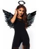 Leg Avenue Angel Accessory Kit Black Leg Avenue Angel Accessory Kit Black