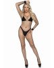 Leg Avenue Long Sleeved Bodystocking Black O/S Leg Avenue Long Sleeved Bodystocking Black O/S