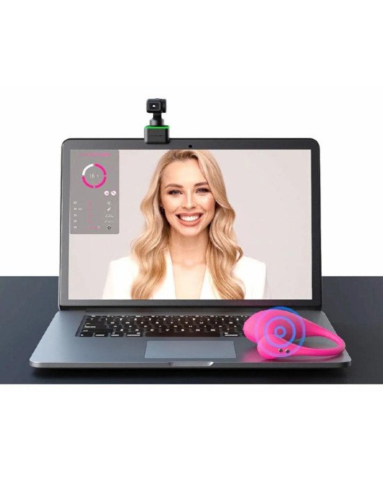 4К вебкамера зі штучним інтелектом Lovense WebCam, для стріму, активація чайовими 4К вебкамера зі штучним інтелектом Lovense WebCam, для стріму, активація чайовими