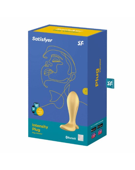 Анальна пробка Satisfyer Intensity Plug Gold Анальна пробка Satisfyer Intensity Plug Gold