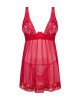 Obsessive Lacelove babydoll & thong XL/2XL Obsessive Lacelove babydoll & thong XL/2XL