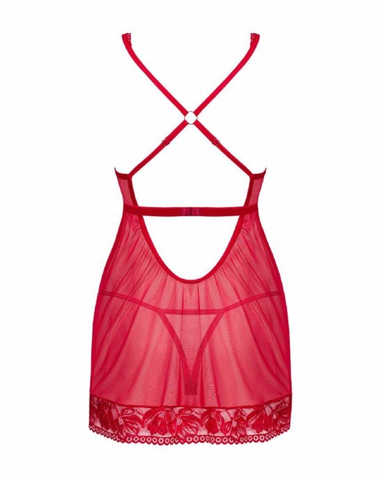 Obsessive Lacelove babydoll & thong XL/2XL Obsessive Lacelove babydoll & thong XL/2XL
