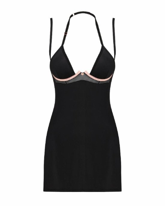 Obsessive Selinne chemise & thong M/L Obsessive Selinne chemise & thong M/L