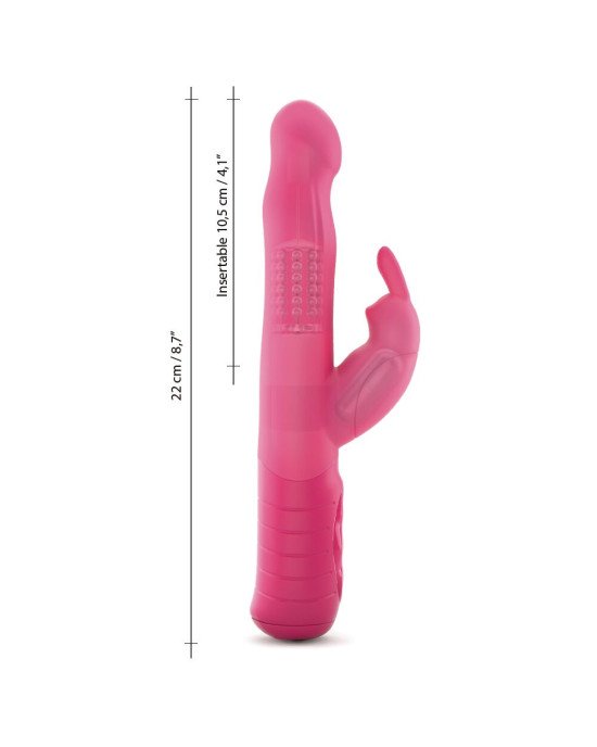 Вібратор-кролик Dorcel Baby Rabbit Magenta 2.0 з перлинним масажем і головкою, що обертається Вібратор-кролик Dorcel Baby Rabbit Magenta 2.0 з перлинним масажем і головкою, що обертається