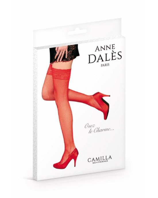 Панчохи Anne De Ales CAMILLA T2 Red Панчохи Anne De Ales CAMILLA T2 Red