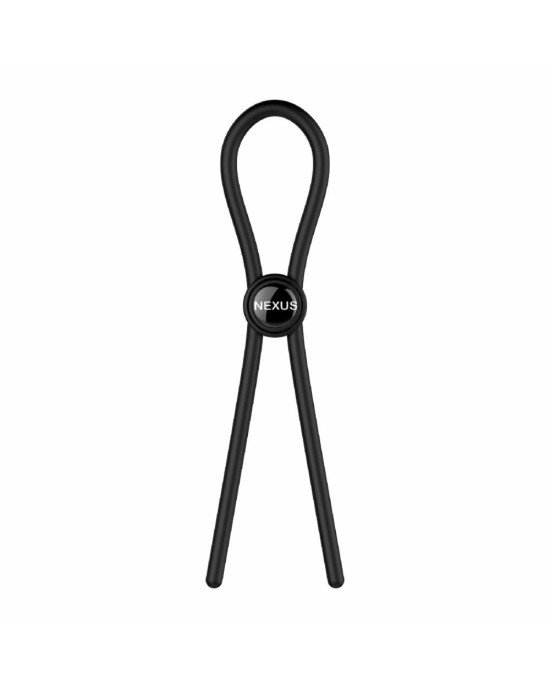 Ерекційне кільце Nexus FORGE Single Adjustable Lasso - Black Ерекційне кільце Nexus FORGE Single Adjustable Lasso - Black