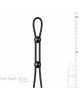Ерекційне кільце Nexus FORGE Double Adjustable Lasso - Black