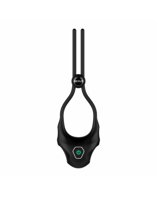 Ерекційне кільце Nexus FORGE Vibrating Adjustable Lasso - Black Ерекційне кільце Nexus FORGE Vibrating Adjustable Lasso - Black