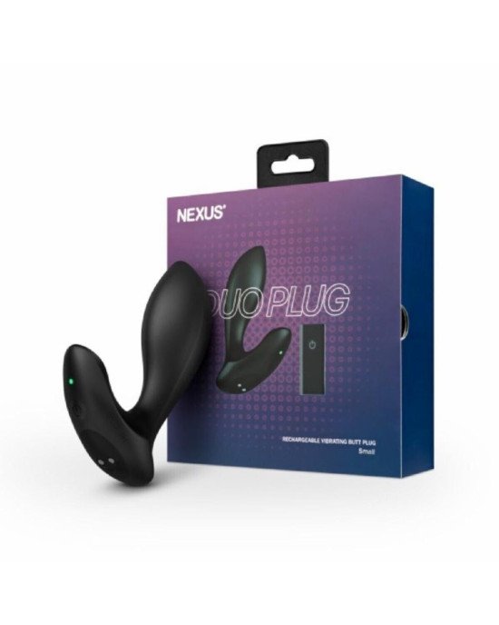 Анальна пробка Nexus DUO Remote Control Beginner Butt Plug Small - Black