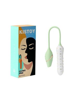 Вібратор з вакуумним стимулятором KISTOY Cathy Pro