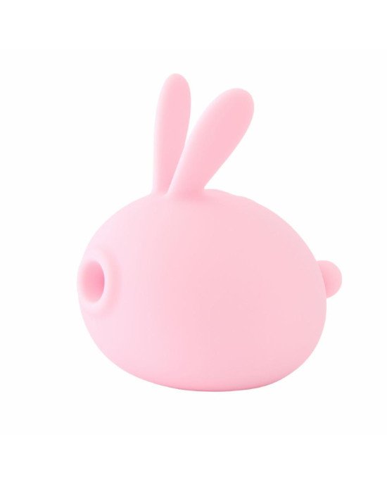Вакуумний кліторальний стимулятор з вібрацією KISTOY Too Simple Pink