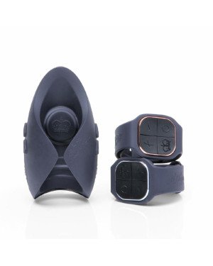 Мастурбатор Hot Octopuss PULSE DUO LUX, пульсація, використання без рук, підходить для пар, 2 пульти