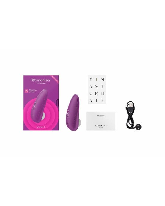 Вакуумний кліторальний стимулятор Womanizer Starlet 3 VIOLET Вакуумний кліторальний стимулятор Womanizer Starlet 3 VIOLET