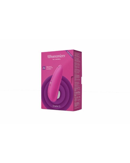 Вакуумний кліторальний стимулятор Womanizer Starlet 3 PINK
