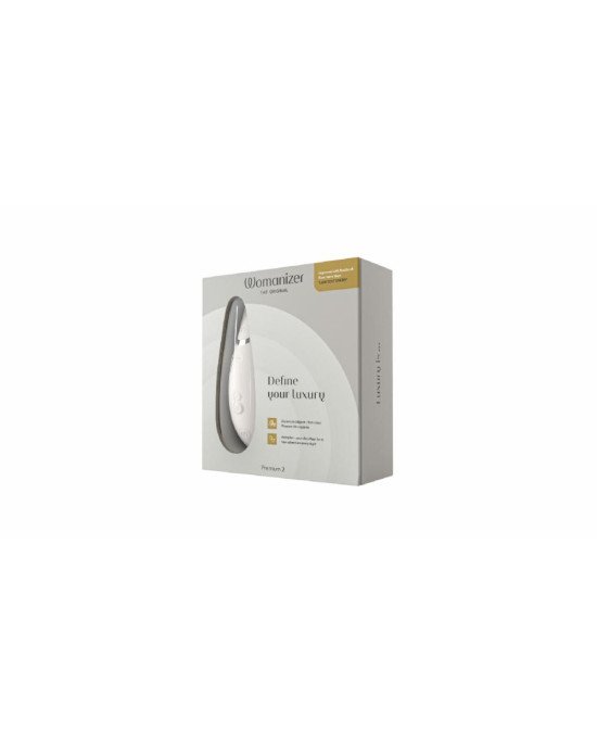 Вакуумний кліторальний стимулятор Womanizer Premium 2 - Grey