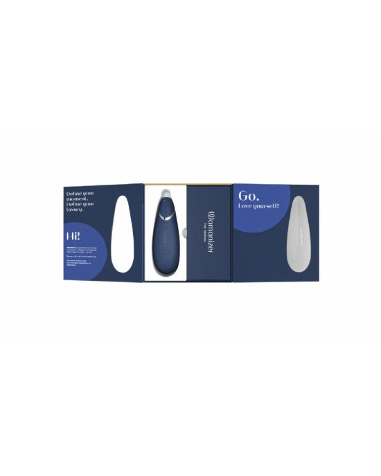 Вакуумний кліторальний стимулятор Womanizer Premium 2 - Blueberry Вакуумний кліторальний стимулятор Womanizer Premium 2 - Blueberry