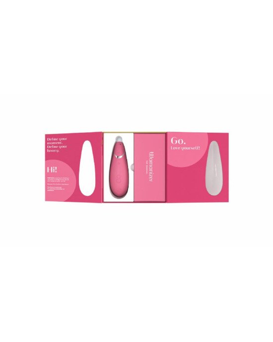 Вакуумний кліторальний стимулятор Womanizer Premium 2 - Raspberry Вакуумний кліторальний стимулятор Womanizer Premium 2 - Raspberry