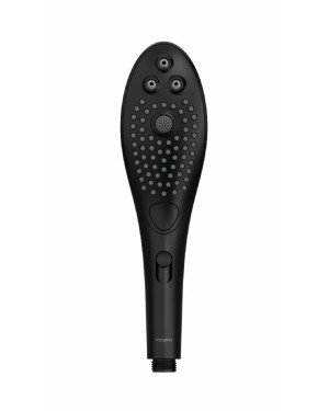 Насадка-стимулятор для душу 2в1 Womanizer Wave Black, масажер для інтимних зон Насадка-стимулятор для душу 2в1 Womanizer Wave Black, масажер для інтимних зон
