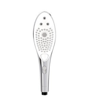 Насадка-стимулятор для душу 2в1 Womanizer Wave Chrome, масажер для інтимних зон Насадка-стимулятор для душу 2в1 Womanizer Wave Chrome, масажер для інтимних зон