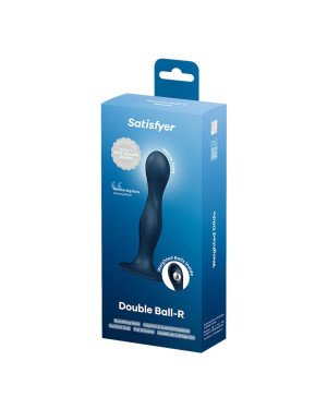 Дилдо Satisfyer Double Ball-R Dark Blue