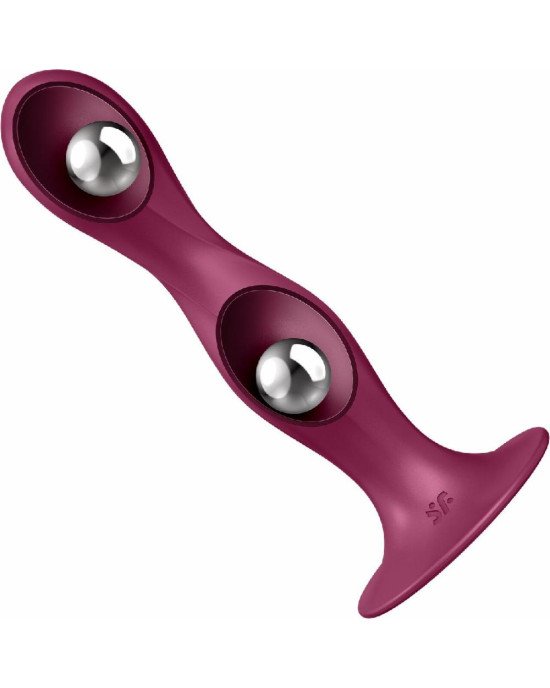Дилдо Satisfyer Double Ball-R Red Дилдо Satisfyer Double Ball-R Red