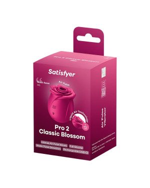 Вакуумний кліторальний стимулятор Satisfyer Pro 2 Classic Blossom Вакуумний кліторальний стимулятор Satisfyer Pro 2 Classic Blossom