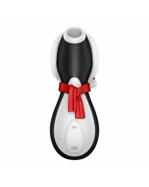 Вакуумний кліторальний стимулятор Satisfyer Penguin Holiday Edition, у шапочці та шарфі Вакуумний кліторальний стимулятор Satisfyer Penguin Holiday Edition, у шапочці та шарфі