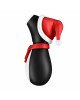 Вакуумний кліторальний стимулятор Satisfyer Penguin Holiday Edition, у шапочці та шарфі Вакуумний кліторальний стимулятор Satisfyer Penguin Holiday Edition, у шапочці та шарфі