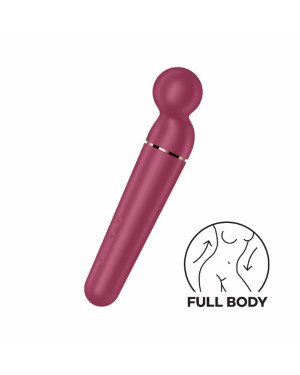 Вібромасажер Satisfyer Planet Wand-er Berry/Rosegold