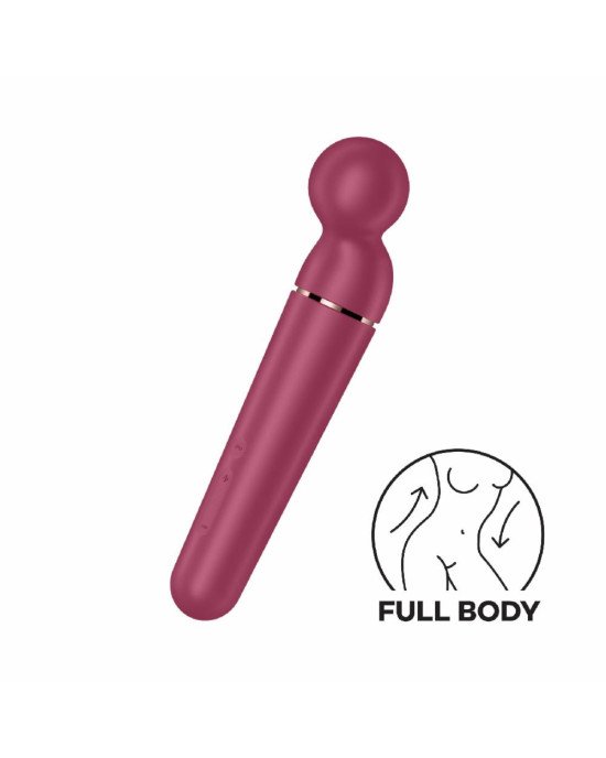 Вібромасажер Satisfyer Planet Wand-er Berry/Rosegold Вібромасажер Satisfyer Planet Wand-er Berry/Rosegold